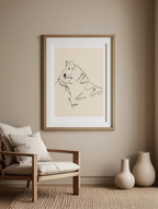 The Cat – Pablo Picasso | Modern Art Print - Hakyarts