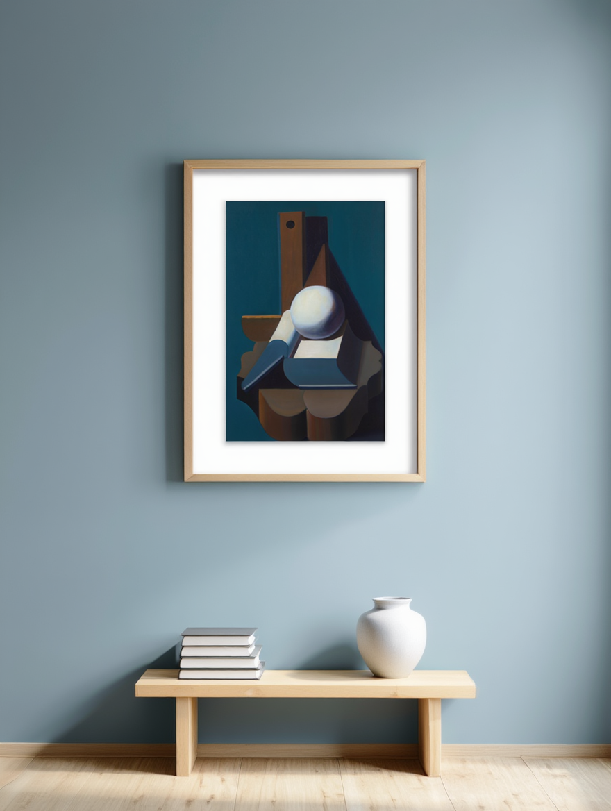 Vilhelm Lundstrøm – The Architecture, 1932 - Fine Art Poster