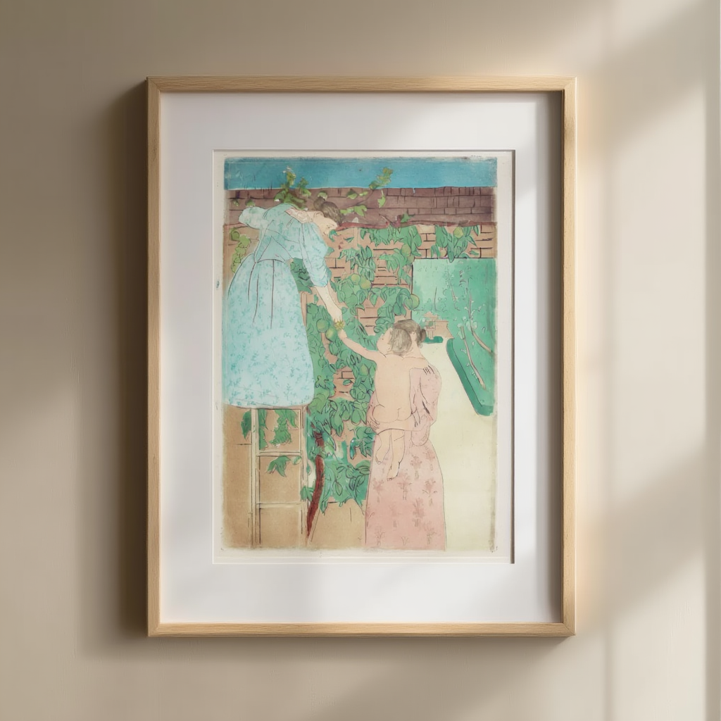 Mary Cassatt - Gathering Fruit