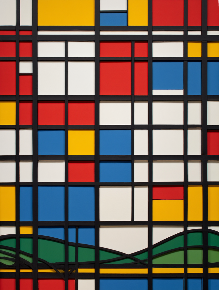 Piet Mondrian – 4 Prints