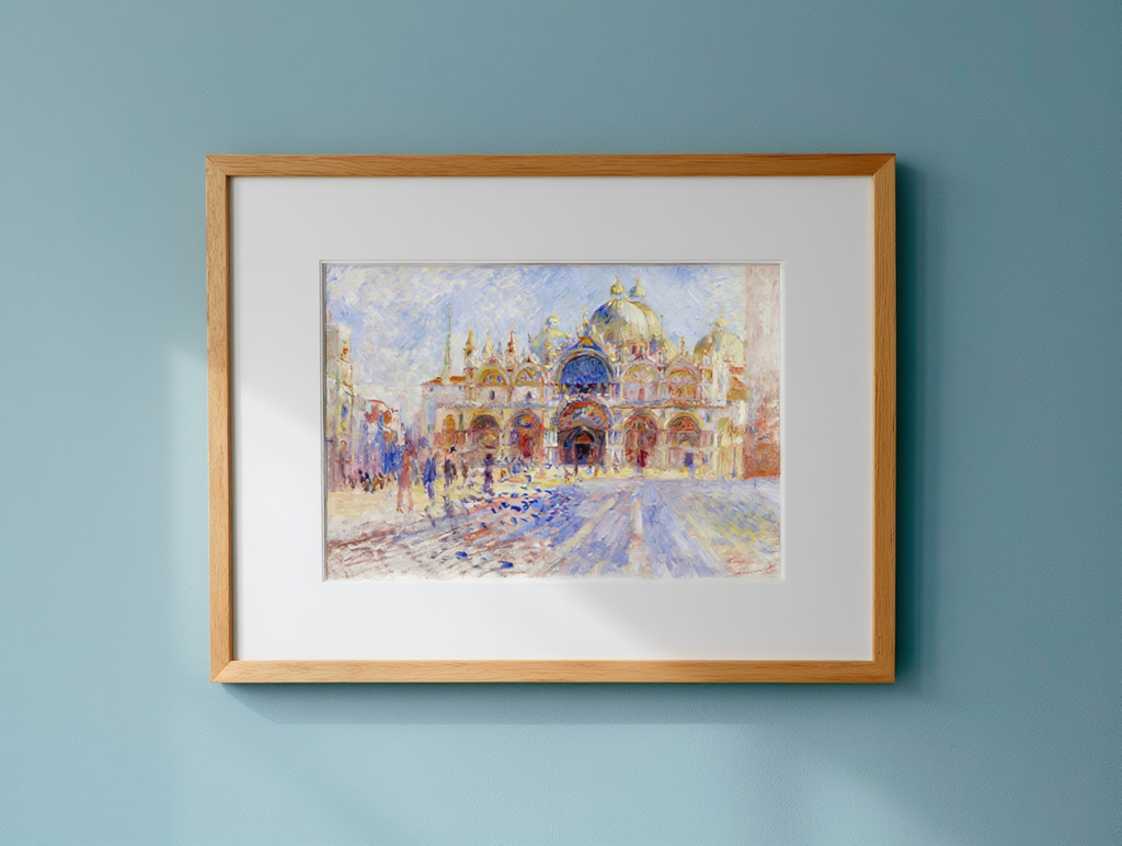 Auguste Renoir - The Piazza San Marco Venice