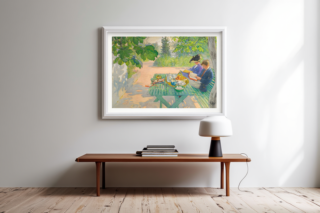 Holiday Reading – Carl Larsson (1916) | Classic Art Print