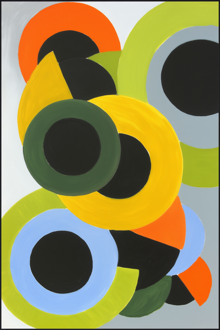 Disks – Robert Delaunay, 1930–1933 – Vintage Modernist Art Print