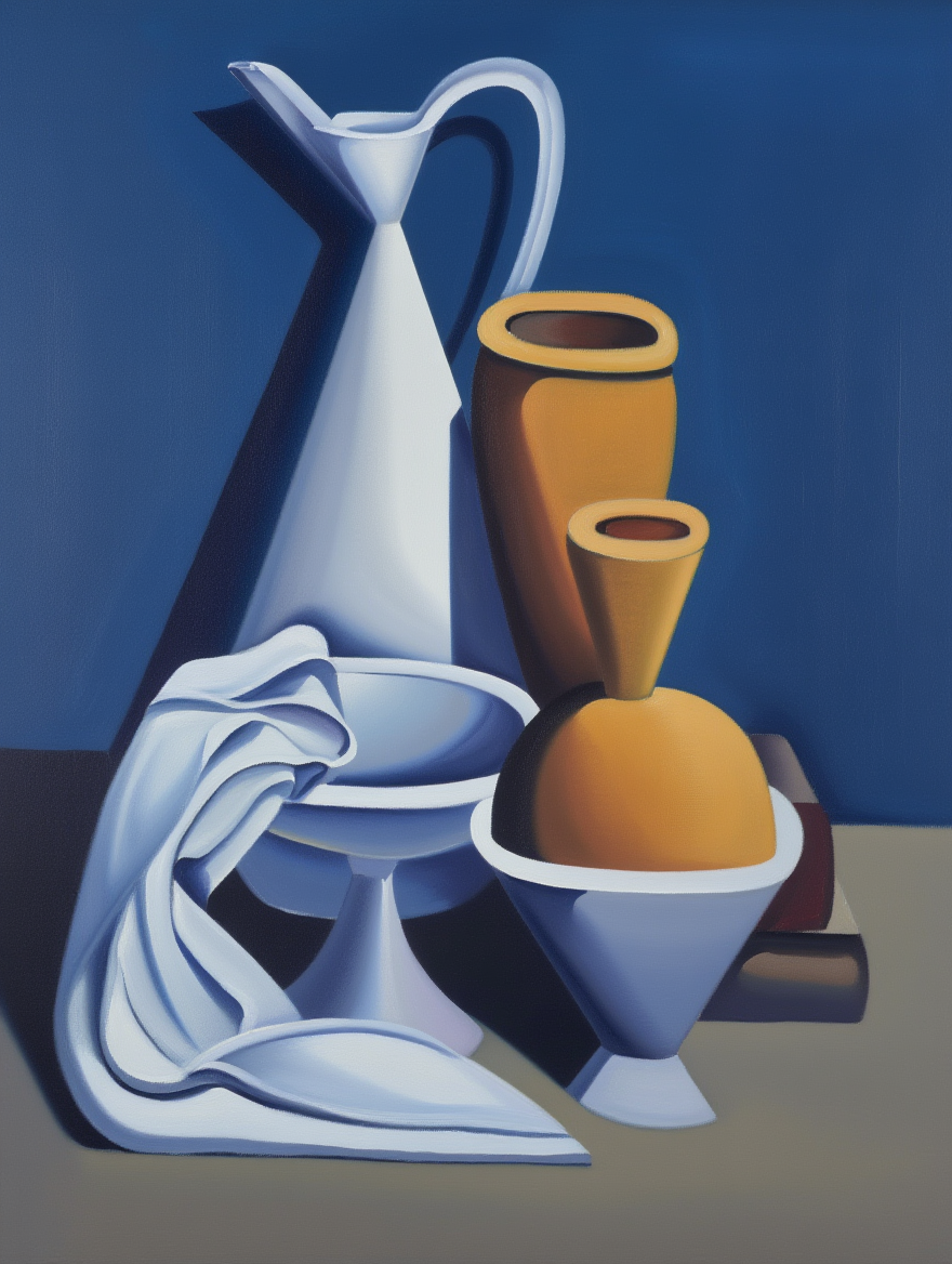 Vilhelm Lundstrøm – Still Life with Water Jug