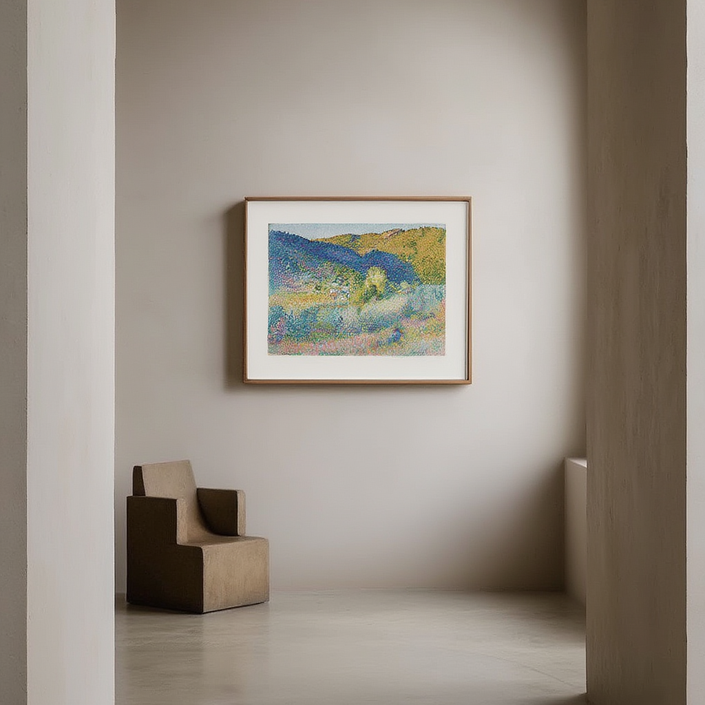 Henri-Edmond Cross - Paysage de la Chaîne des Maures