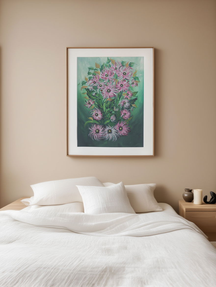Bouquet de Fleurs – Séraphine Louis Art Print