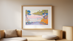 Golfe Juan – Paul Signac Poster | Neo‑Impressionist Coastal Art Print
