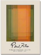 Set of 2 Paul Klee Rue de l'Université au Quadrant & Woman with White Hat Band Prints | Abstract Bauhaus & Contemporary Fashion Wall Art Set 4