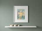 Vieilles maisons à Chartres by Henri Le Sidanier – Landscape & Architecture Art Print - Hakyarts