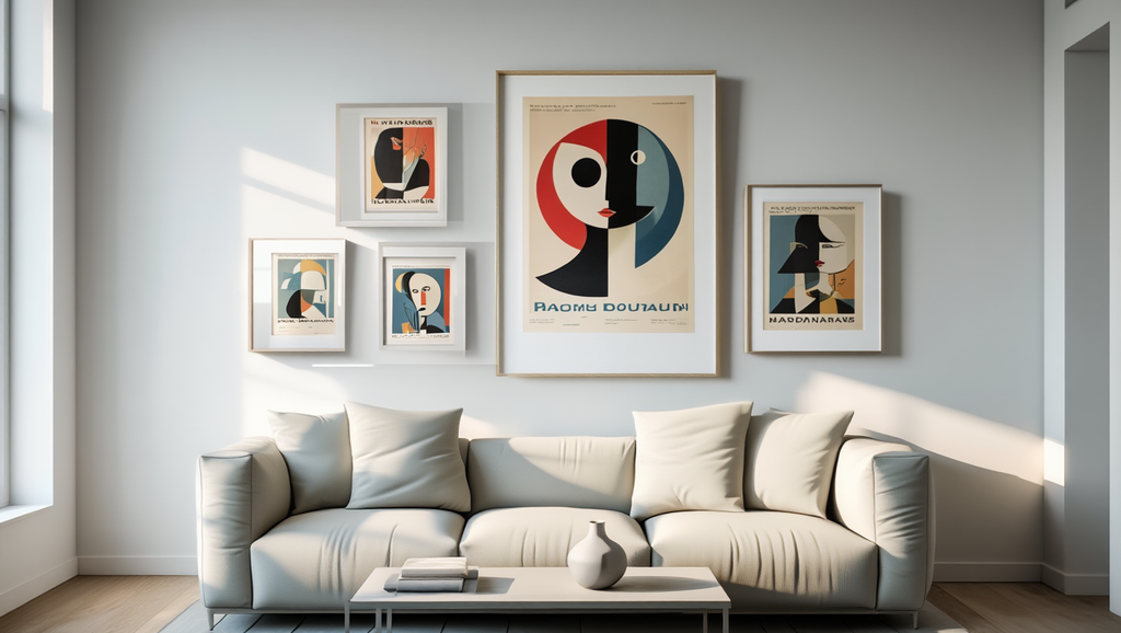 Bauhaus Art Exhibition – Set of 5 Modern Prints