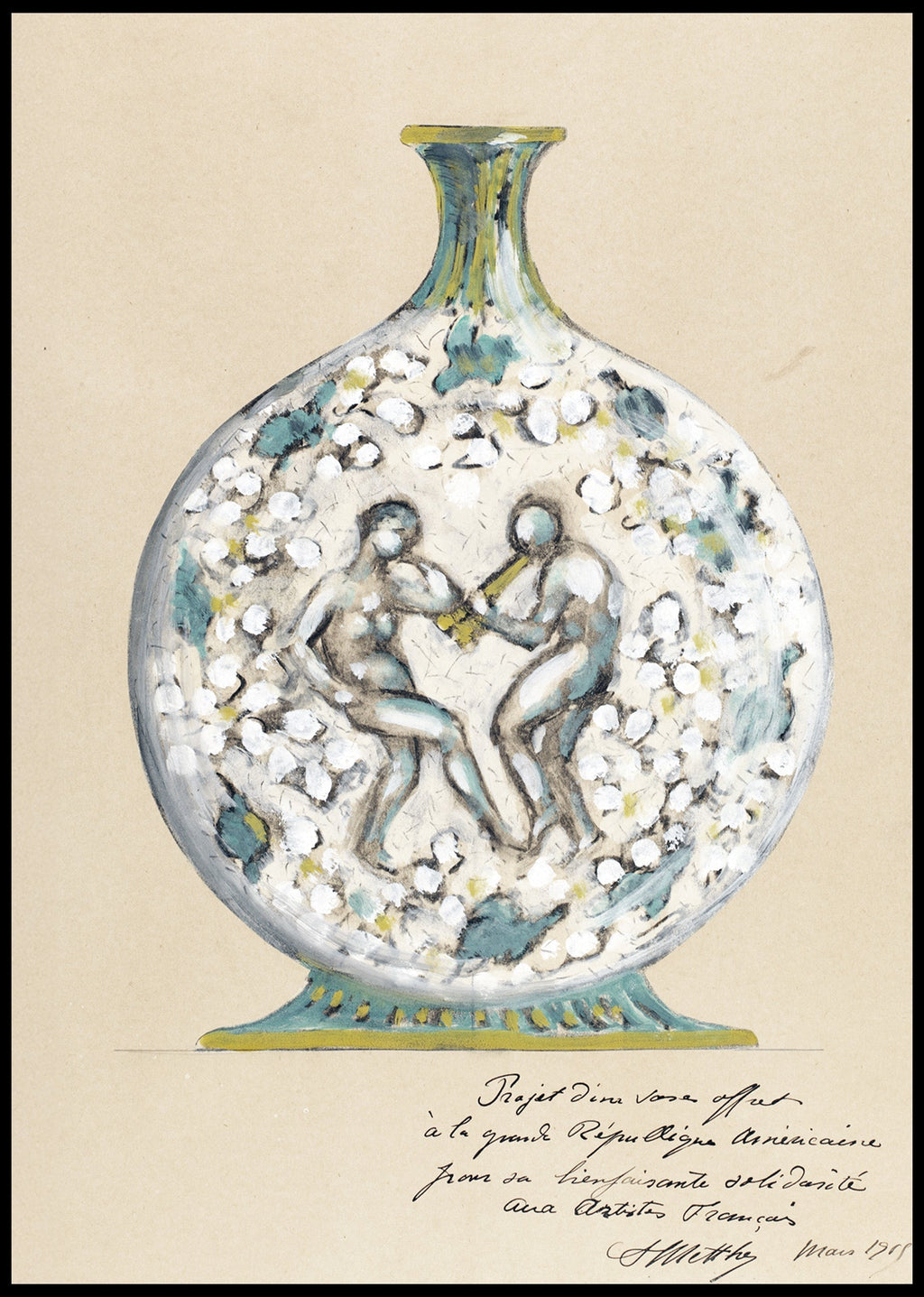 Vase with Dancing Figures