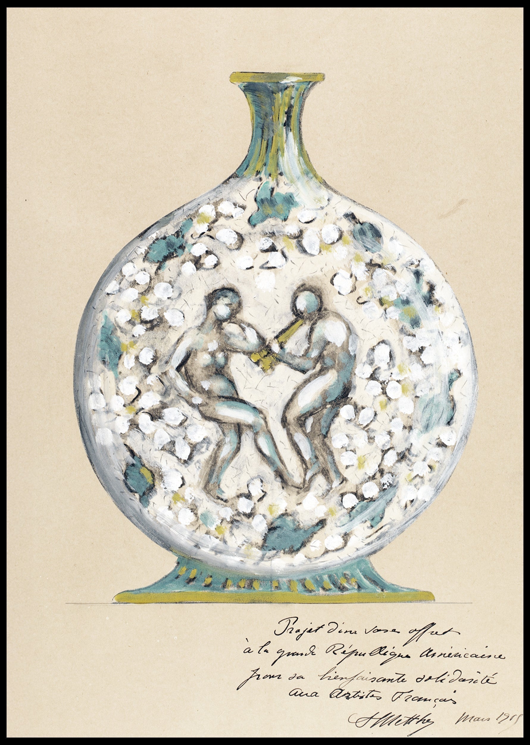 Vase with Dancing Figures