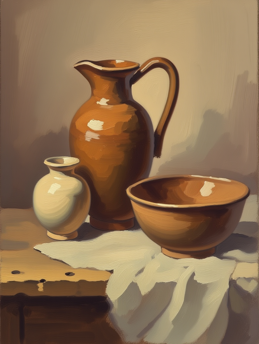 Lundstrøm Bauhaus-Inspired Still Life – 4 Prints Mix & Match