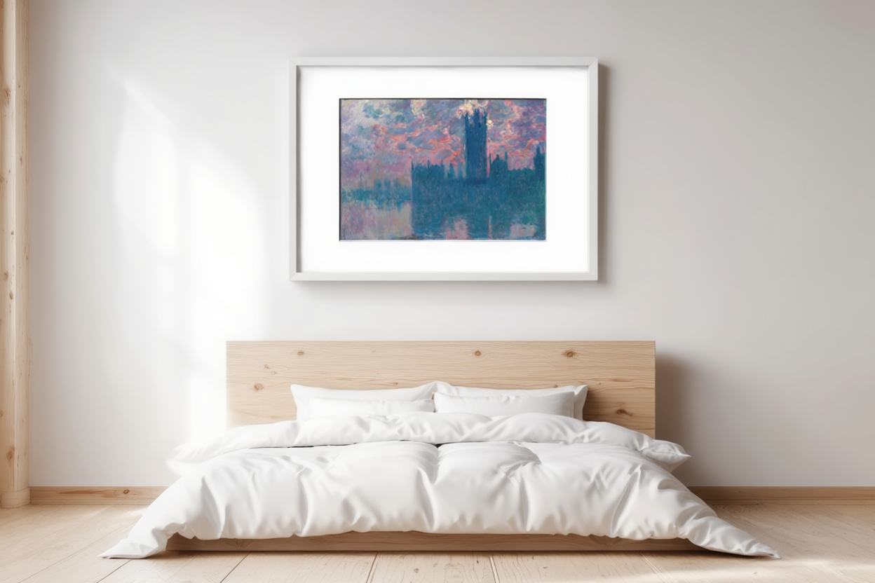 Claude Monet – Houses of Parliament, Sunset - Iconic Impressionist Art Print