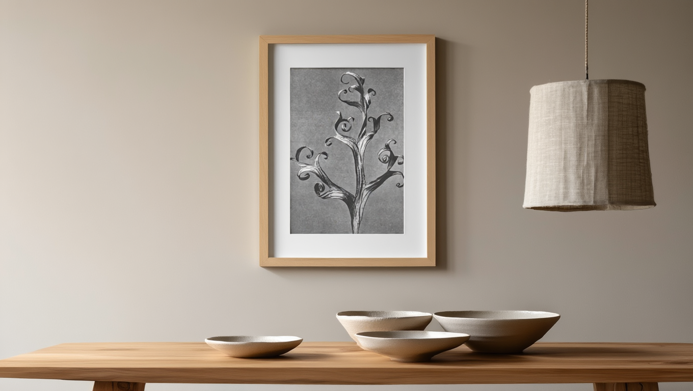 Karl Blossfeldt - Delphinium 'Larkspur'