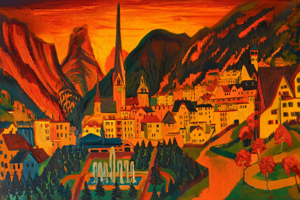 Kirchner Mix and Match 4 Prints — Stylized Berlin Nightlife