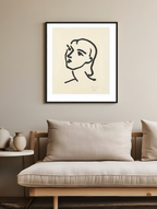 Henri Matisse – Nadia aux Cheveux Lisses - Iconic Modern Art Print