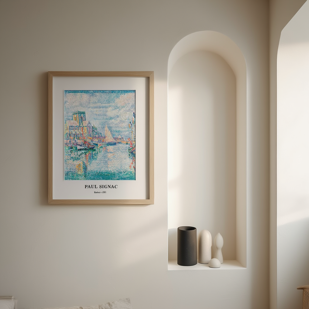 Paul Signac - Barfleur Poster