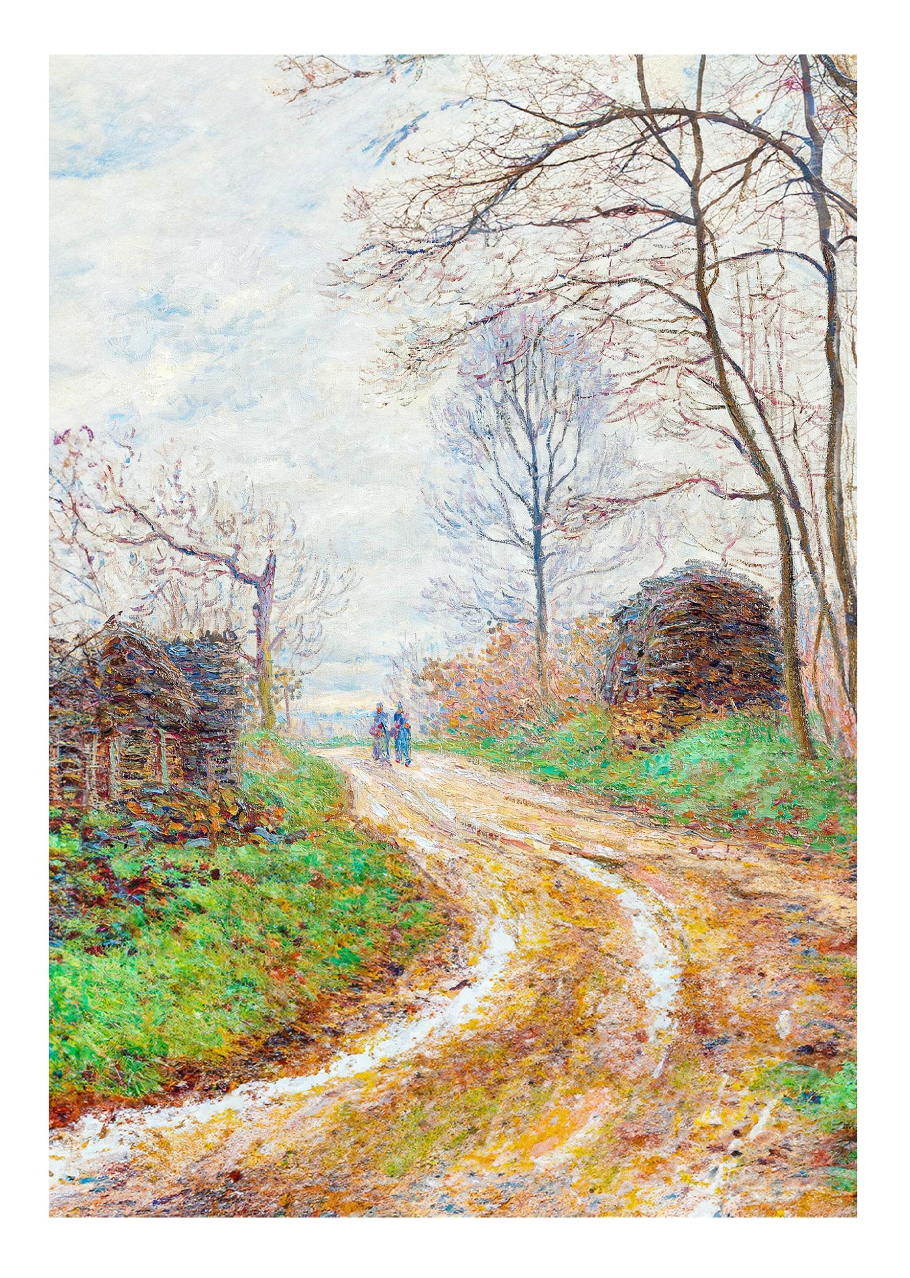 Chemin des Sablons à Moret - Hakyarts