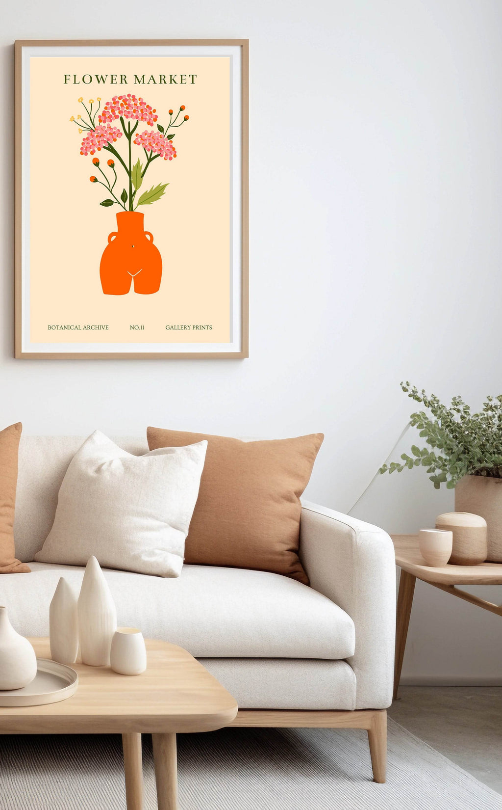 Flower Market Poster - Hakyarts