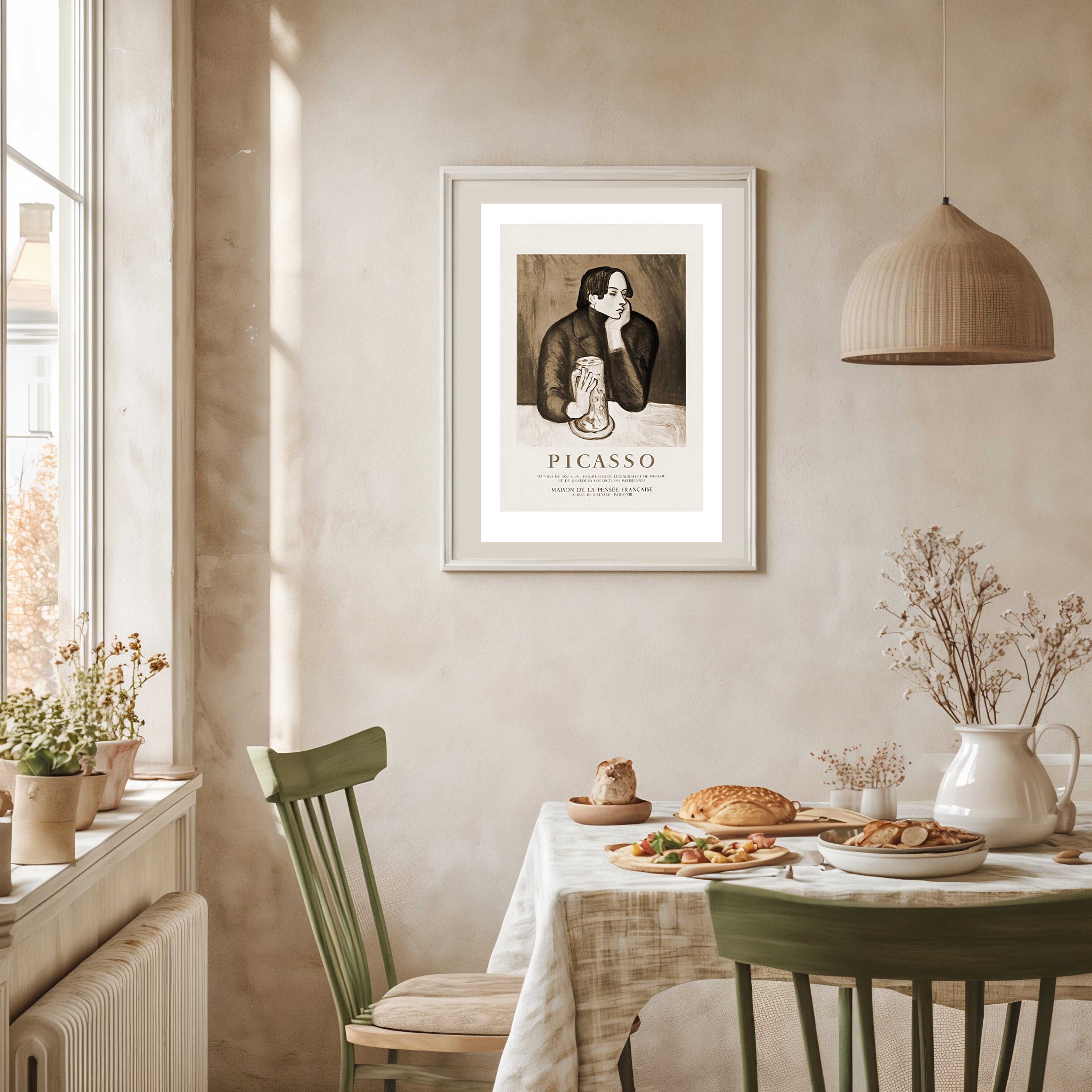 Picasso Art Exhibition Poster