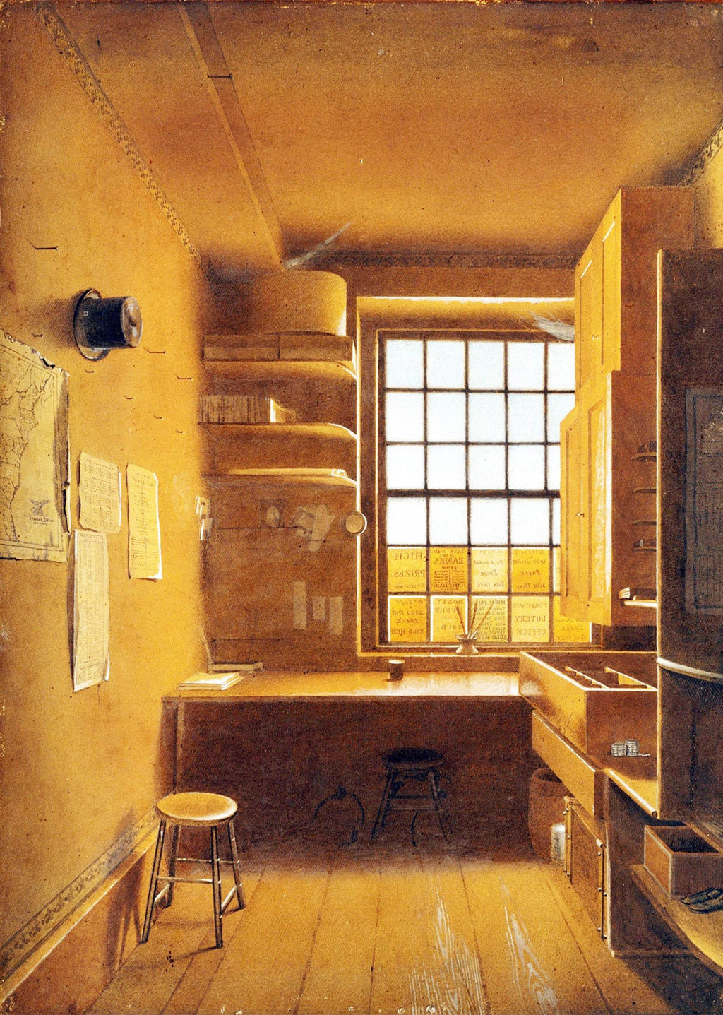Interior of a Lottery - Hakyarts