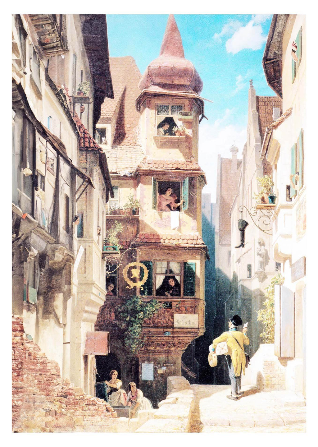 Der Briefbote im Rosenthal - Hakyarts