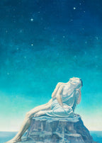 L’oubli des Passions by Jean Delville – Vintage Figurative Wall Art Print - Hakyarts