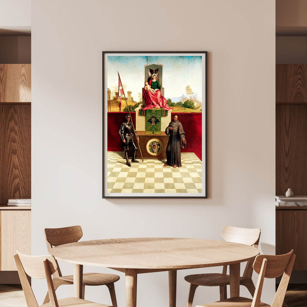 Madonna and Child Between St. Francis and St. Nicasius - Hakyarts