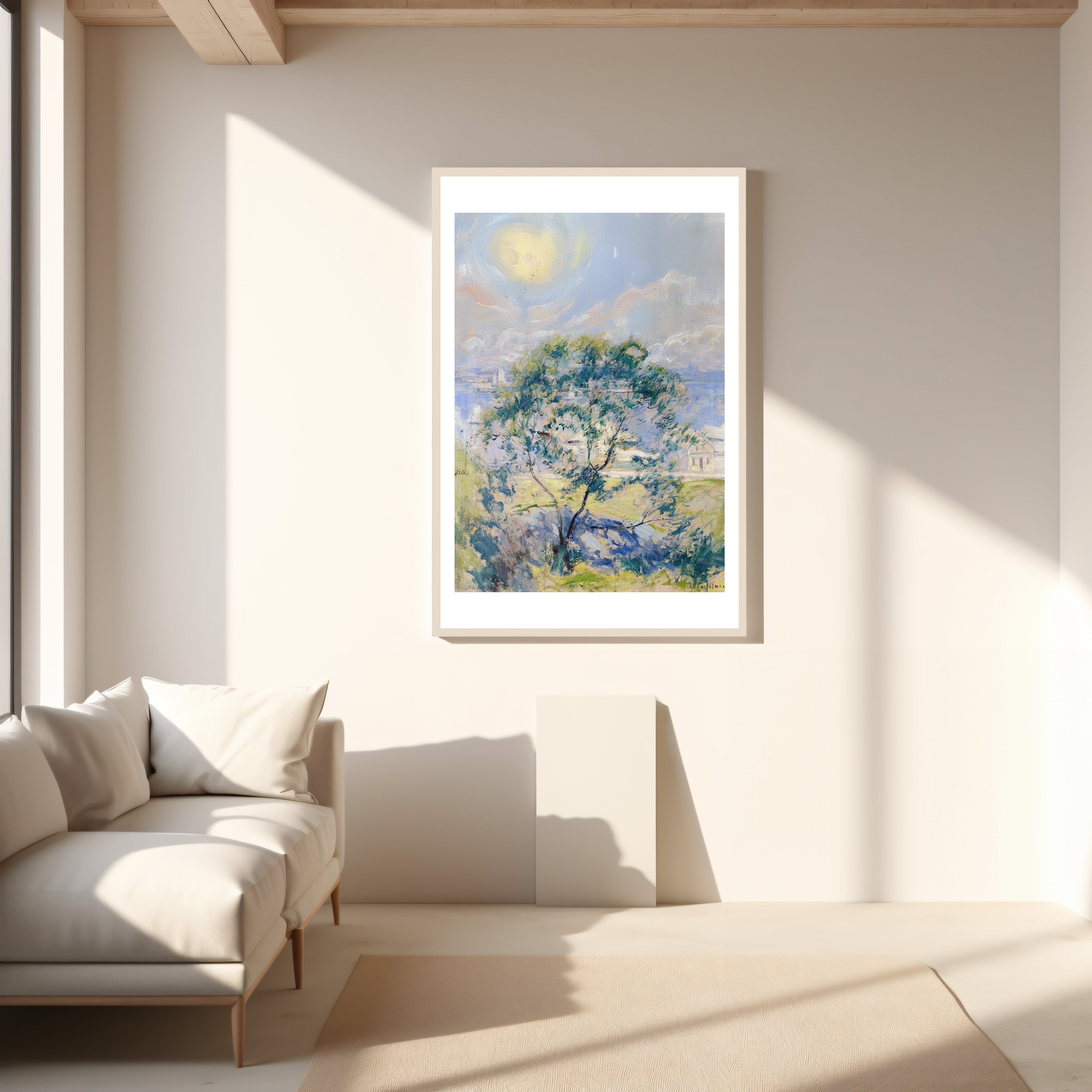 John Henry Twachtman - The Wild Cherry Tree