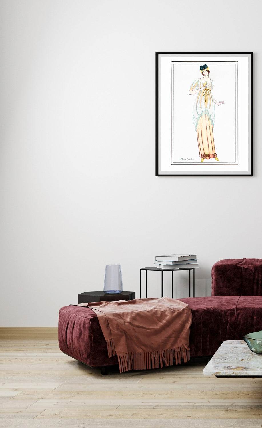 Lendecke Woman in Anklelength Tubular Dress - Hakyarts