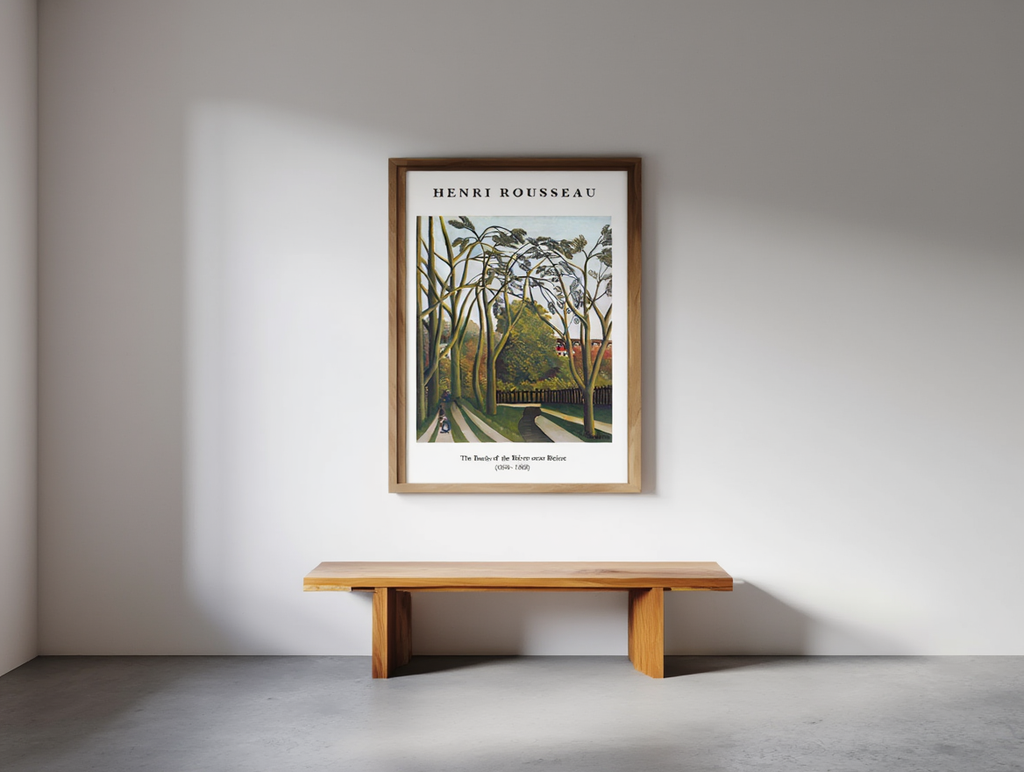 Henri Rousseau - The Banks of the Bièvre near Bicêtre Poster