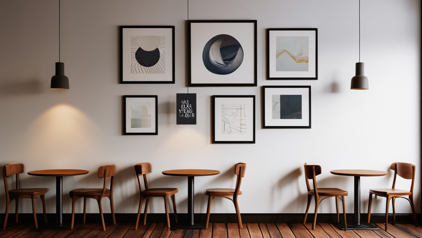 Trendy Gallery Wall – Living Room Set of 6