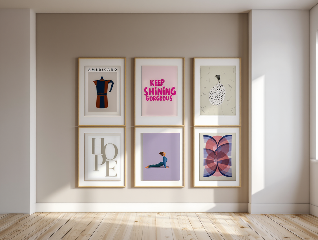 Colorful Geometric Art Prints – Mix & Match Abstract Inspiration