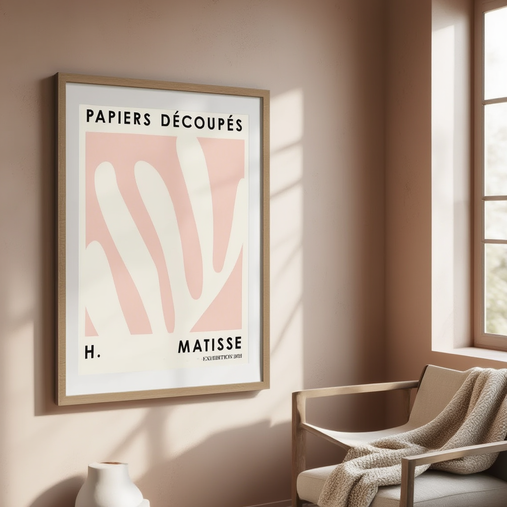 Affiche de l'exposition Matisse Papiers Découpés n°1