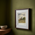 Camille Pissarro - The Church at Eragny Poster
