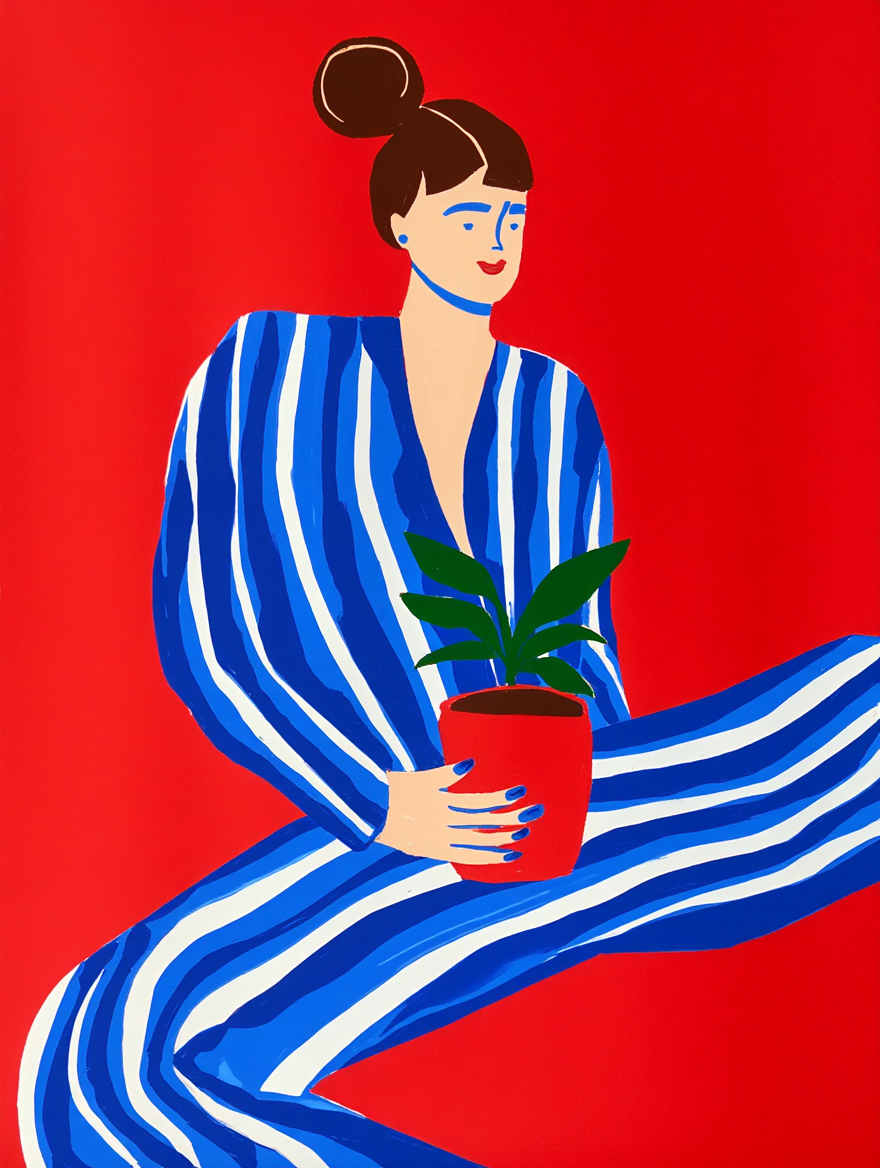 5 Colorful Flower Bouquet Prints – Feminine Wall Art for Living Room, Bedroom & Office Decor