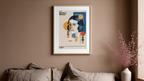 Bauhaus kvinder plakat – Ikonisk modernistisk kunstplakat
