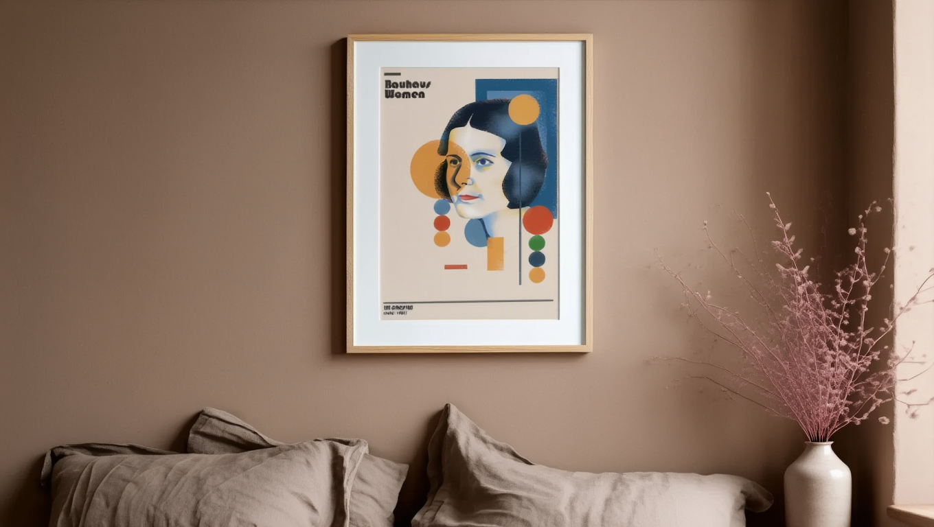Bauhaus Women Print – Iconic Modernist Art Poster