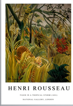 Rousseau’s Jungle – Mix & Match Art Prints - Hakyarts