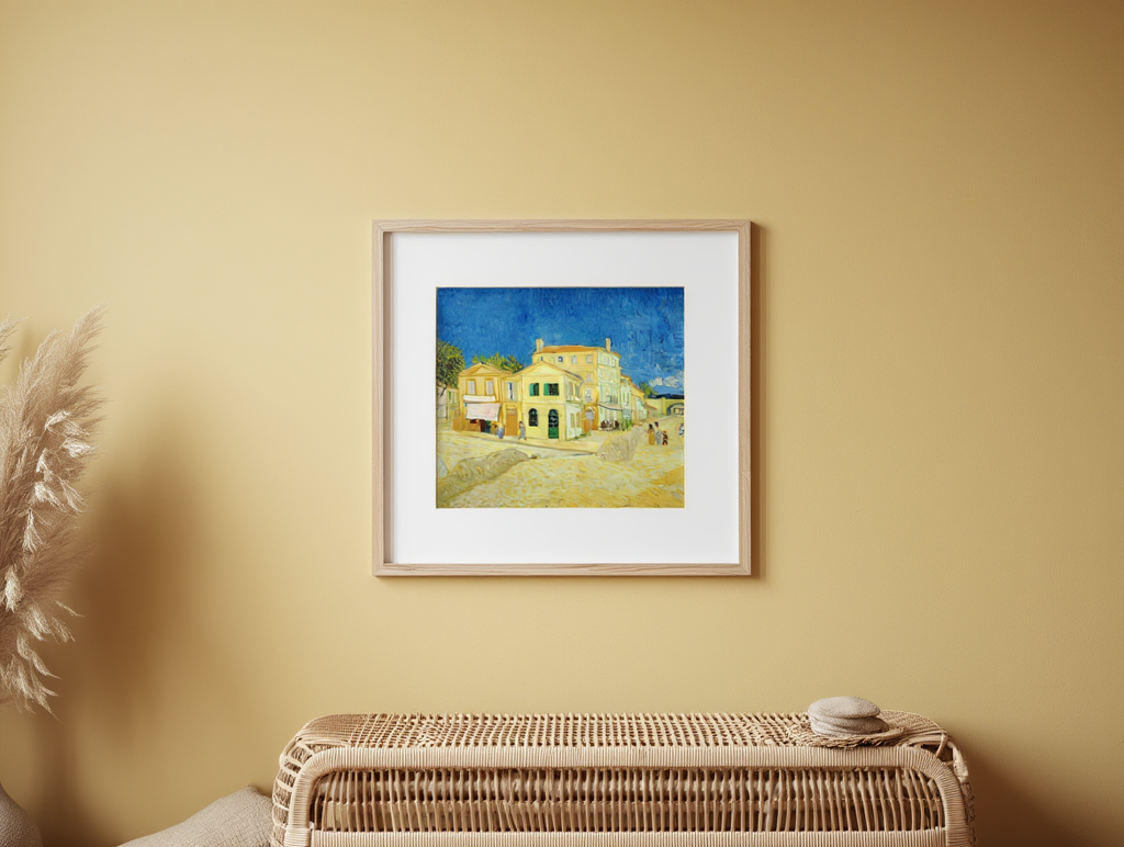 Vincent Van Gogh - The Yellow House Poster