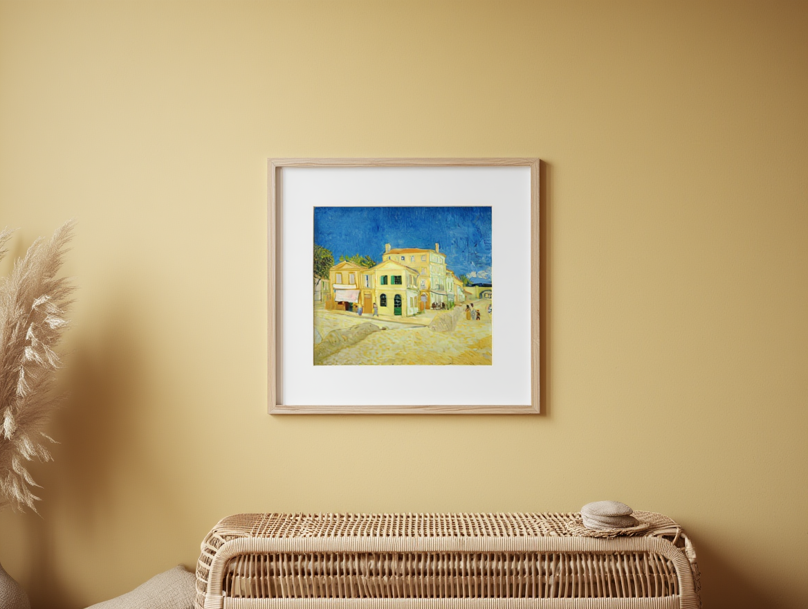 Vincent Van Gogh - The Yellow House Poster