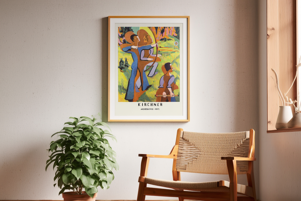 Ernst Ludwig Kirchner - Archers Poster