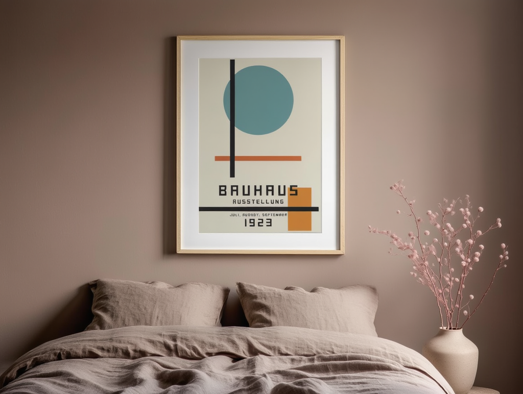 Bauhaus Ausstellung 1923 No. 2 – Vintage Bauhaus Art Poster