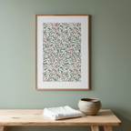Floral Pattern by William Morris – Vintage Botanical Art Print - Hakyarts
