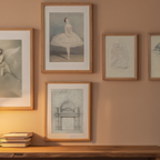 Timeless Vintage – 5-Piece Wall Art Set - Hakyarts