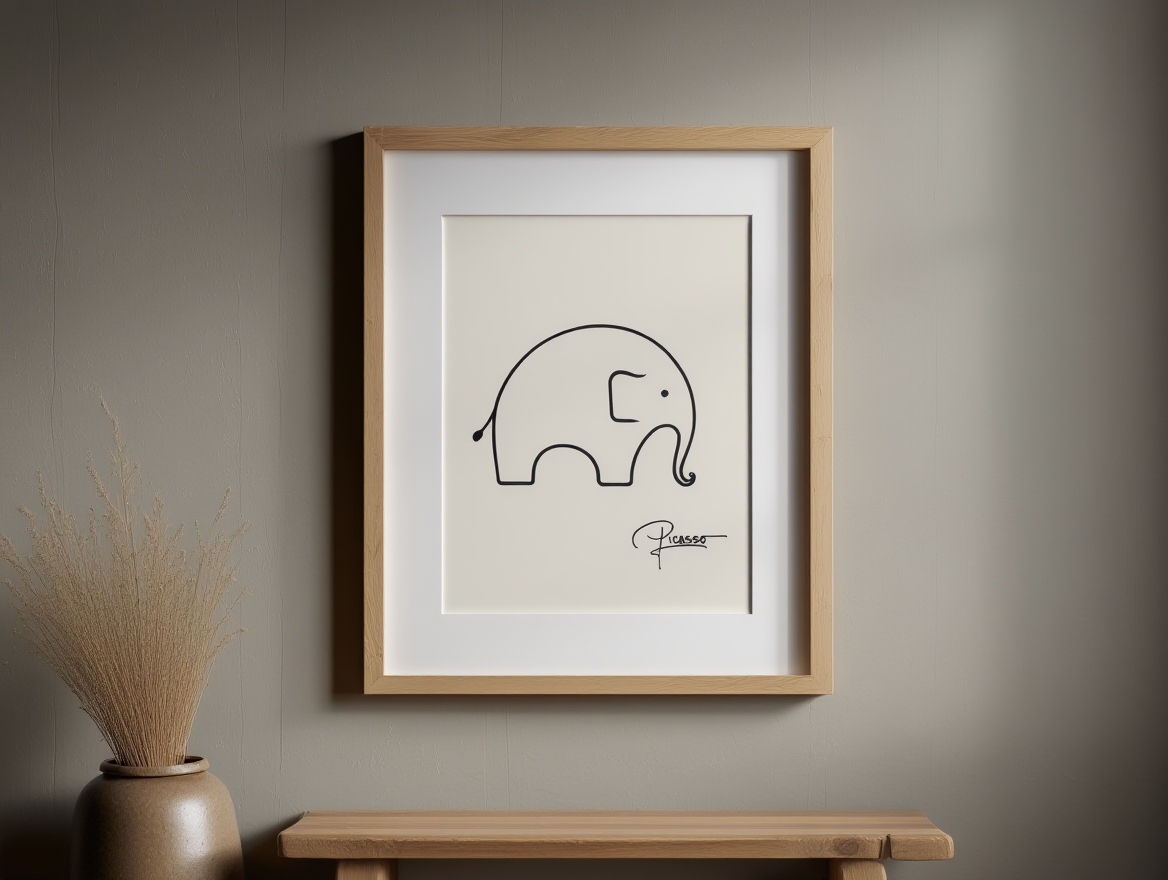 Picasso - Elephant II