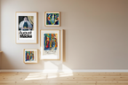 August Macke Expressionist Gallery Wall Set – 4 Colorful Art Prints - Hakyarts