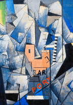 Le Bar du Port (1913) by Louis Marcoussis – Vintage French Cubist Art Print - Hakyarts