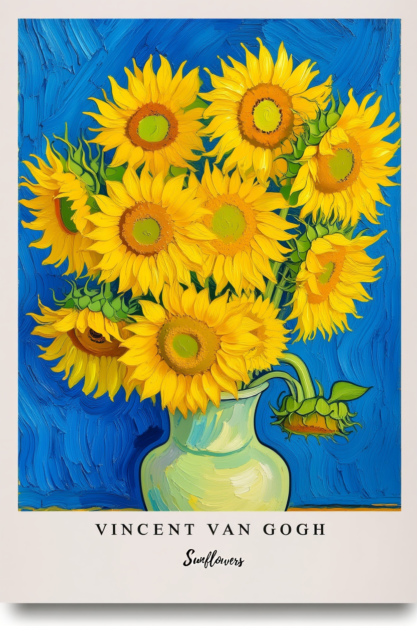 Vincent Van Gogh Art Collection – 4 Stunning Prints